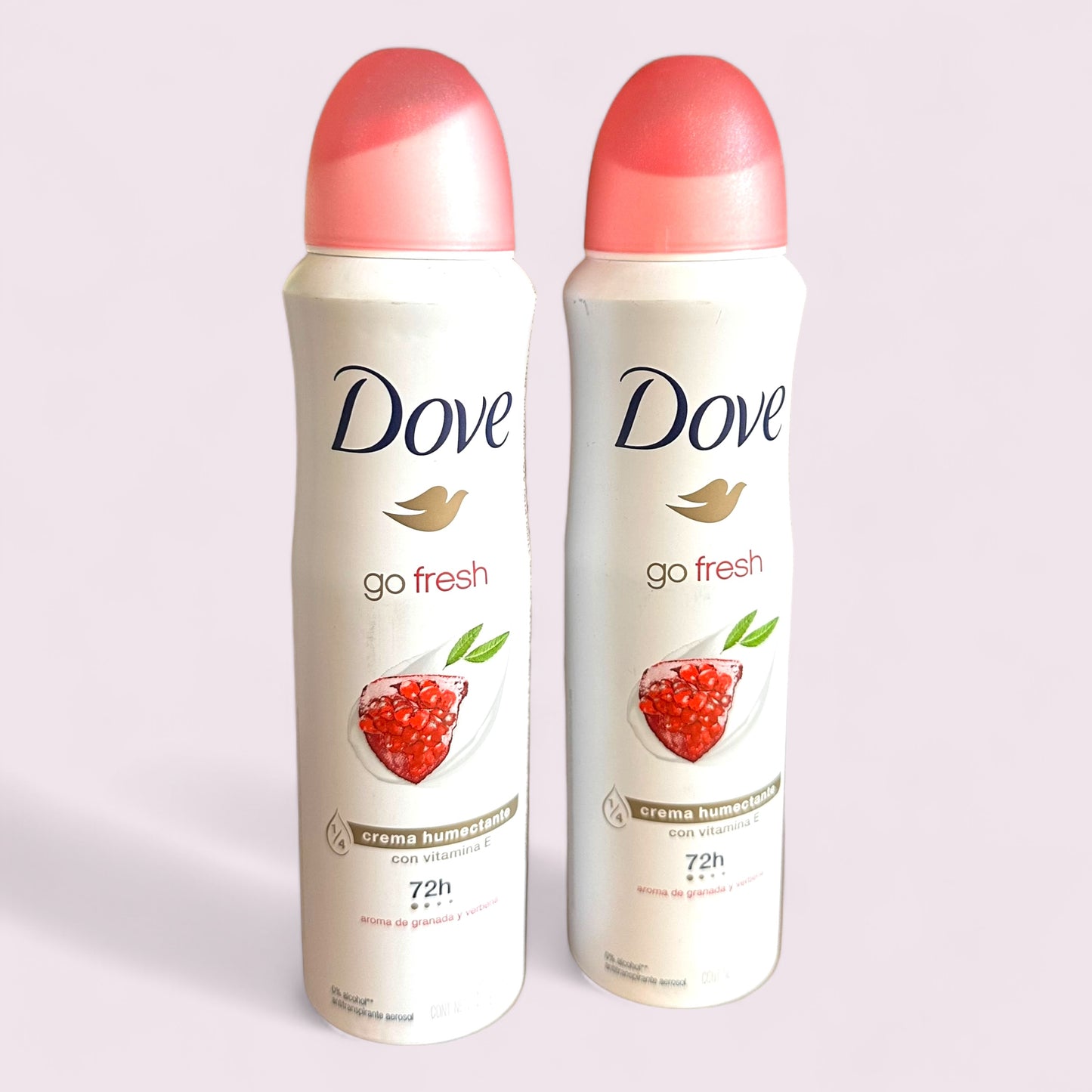 DESODORANTE MUJER - PACK DOVE DESODORANTE GO FRESH SPRAY ANTITRANSPIRANTE 72H GRANADA Y VERBENA 150ML X2 UNIDADES