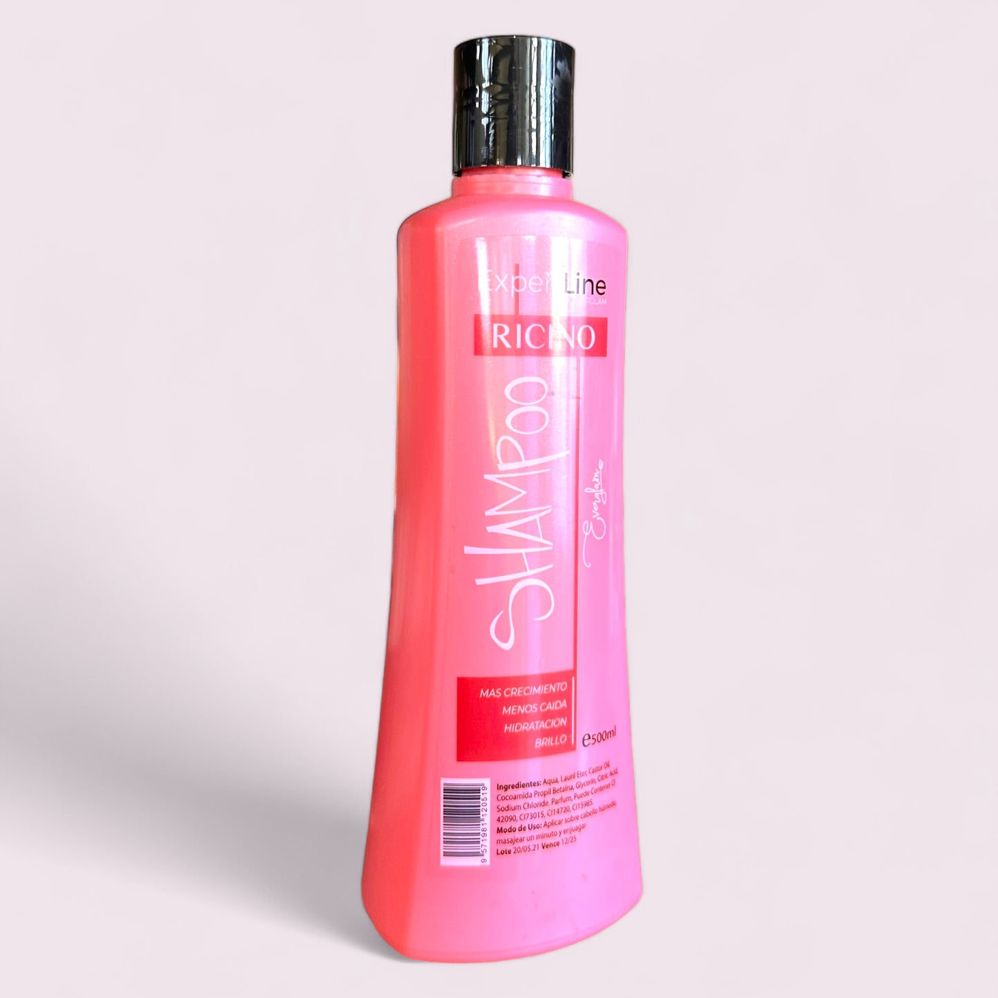 SHAMPOO EXPERT LINE RICINO 500 ML EVERGLAM