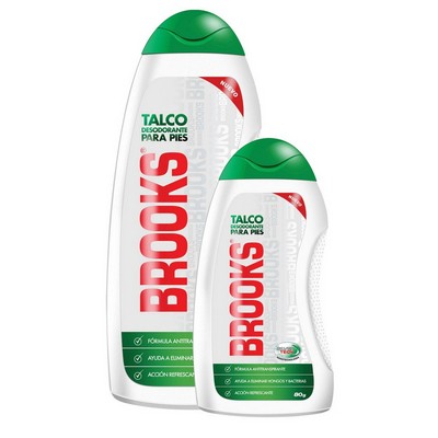 TALCO BROOKS PACK SILVER 220 GRS + TALCO 80 GRS