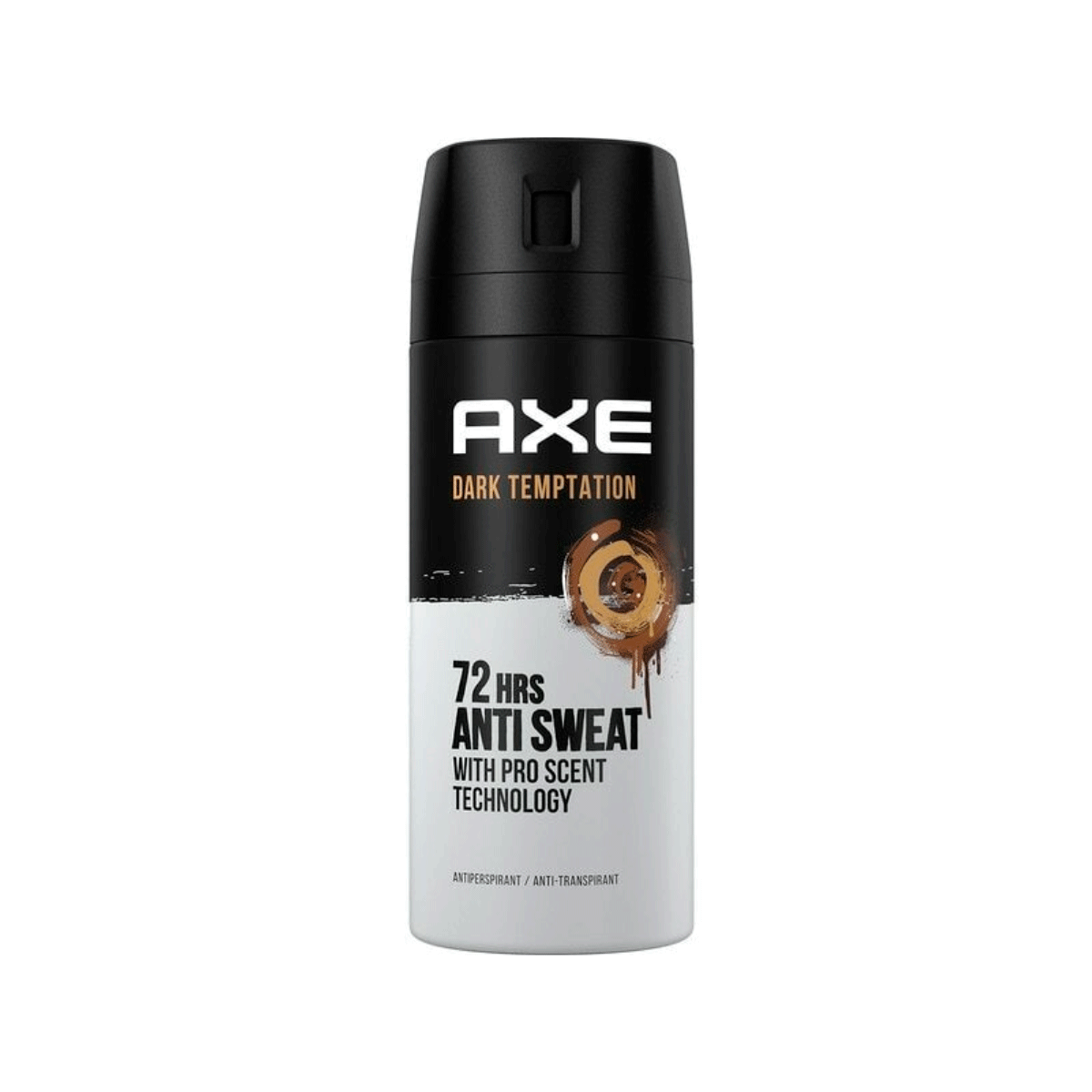 DESODORANTE HOMBRE AXE SPRAY ANTITRANSPIRANTE DARK TEMPTATION (EFECTO CHOCOLATE) 152ML 48H