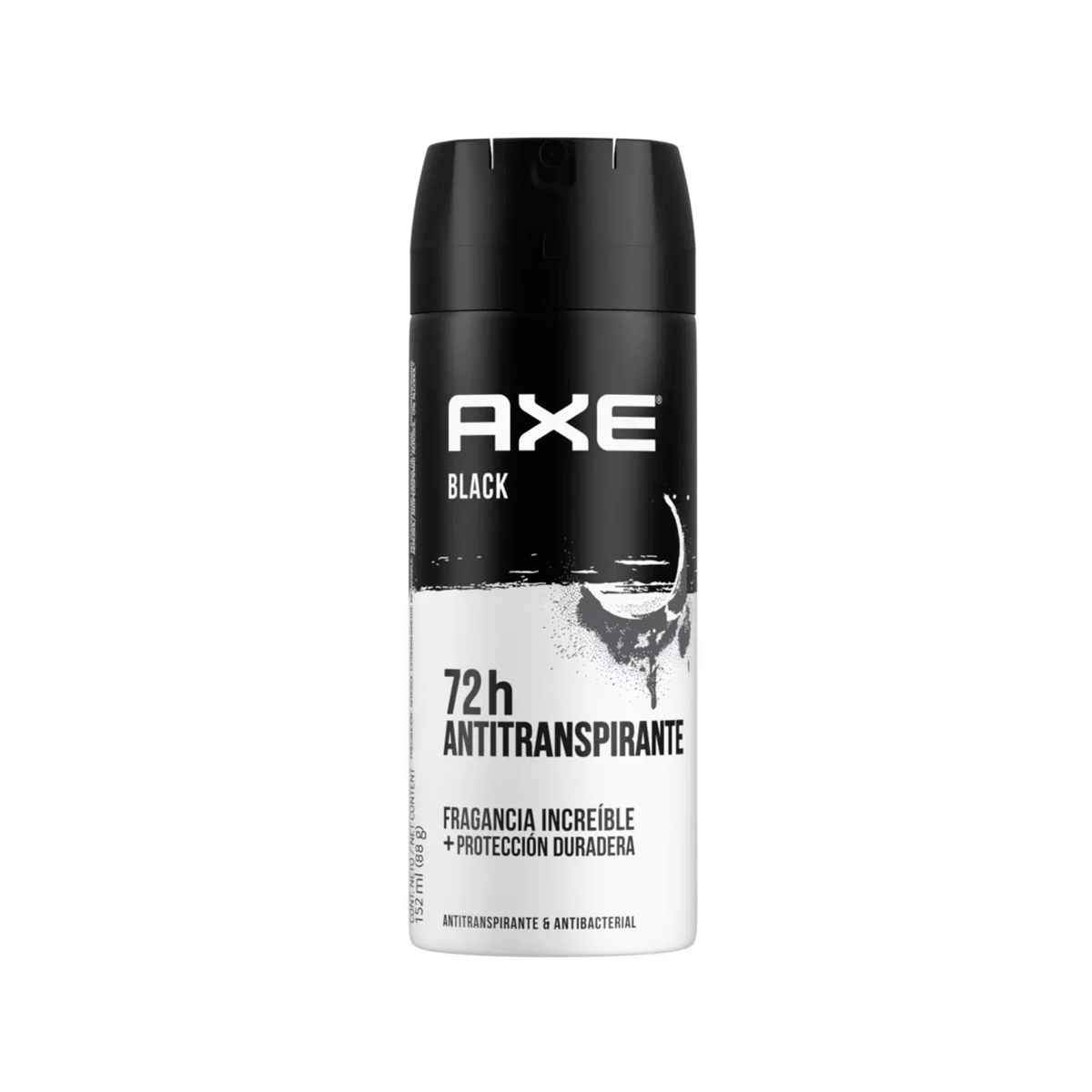 DESODORANTE HOMBRE AXE SPRAY ANTITRANSPIRANTE SECO BLACK 152ML 72H.