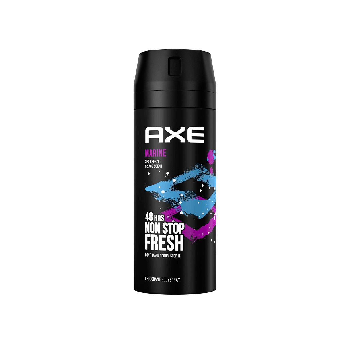 DESODORANTE HOMBRE AXE BODY SPRAY MARINE 150ML 48H.