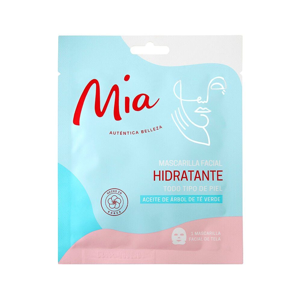 MASCARILLA FACIAL MIA ACIDO HIALURONICO FIRMEZA/HIDRATACION