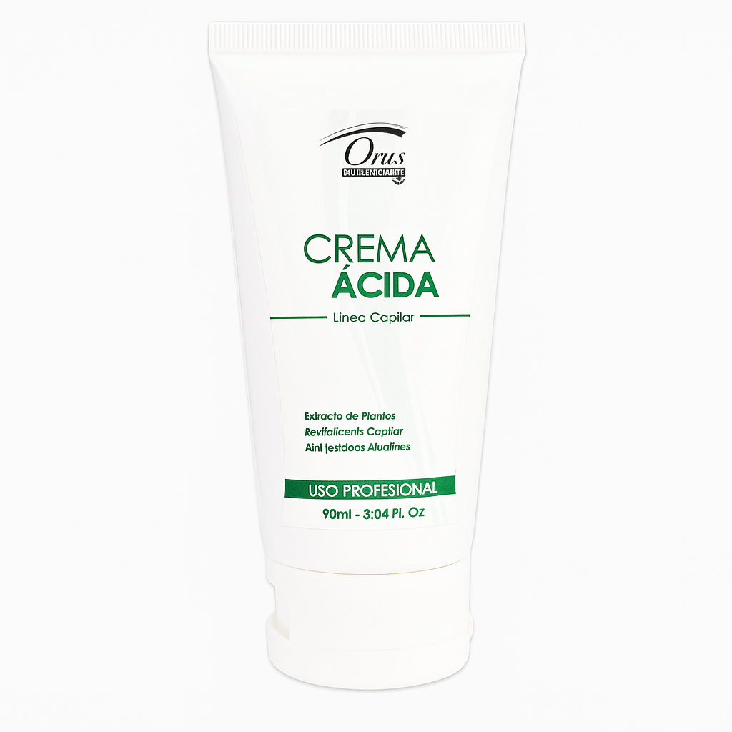 CREMA ÁCIDA TRATAMIENTO CAPILAR 90ML ORUS