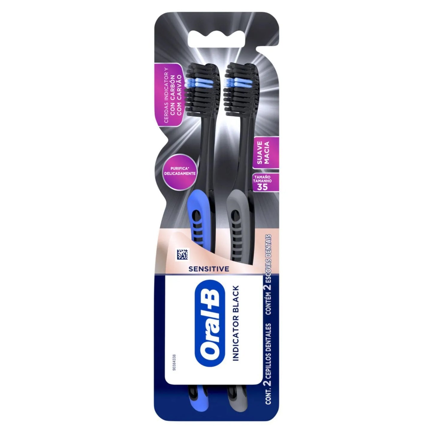 CEPILLO DENTAL ORAL-B SENSITIVE CERDAS INTELIGENTES X2 UNIDADES