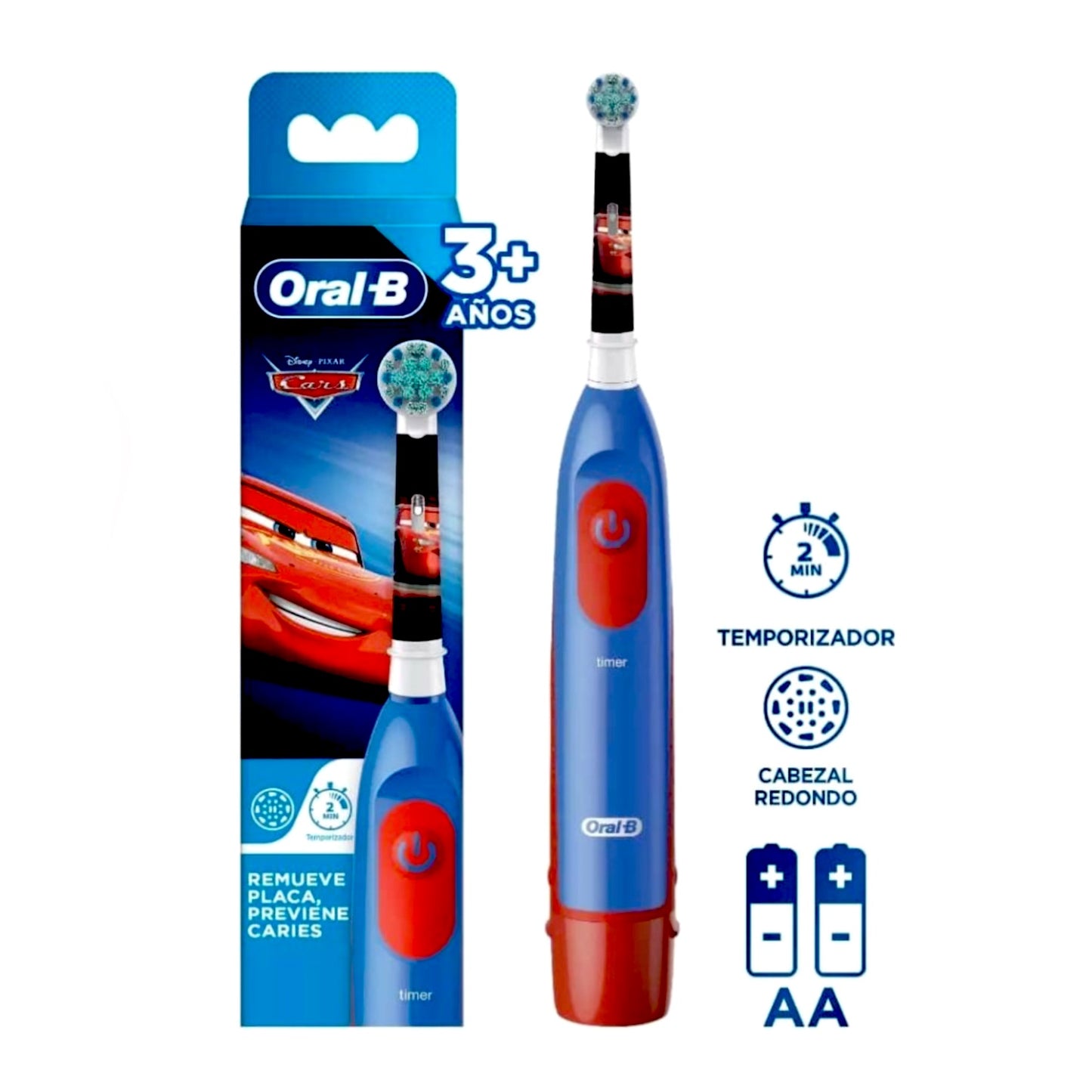 CEPILLO DENTAL ELÉCTRICO CARS +3 AÑOS