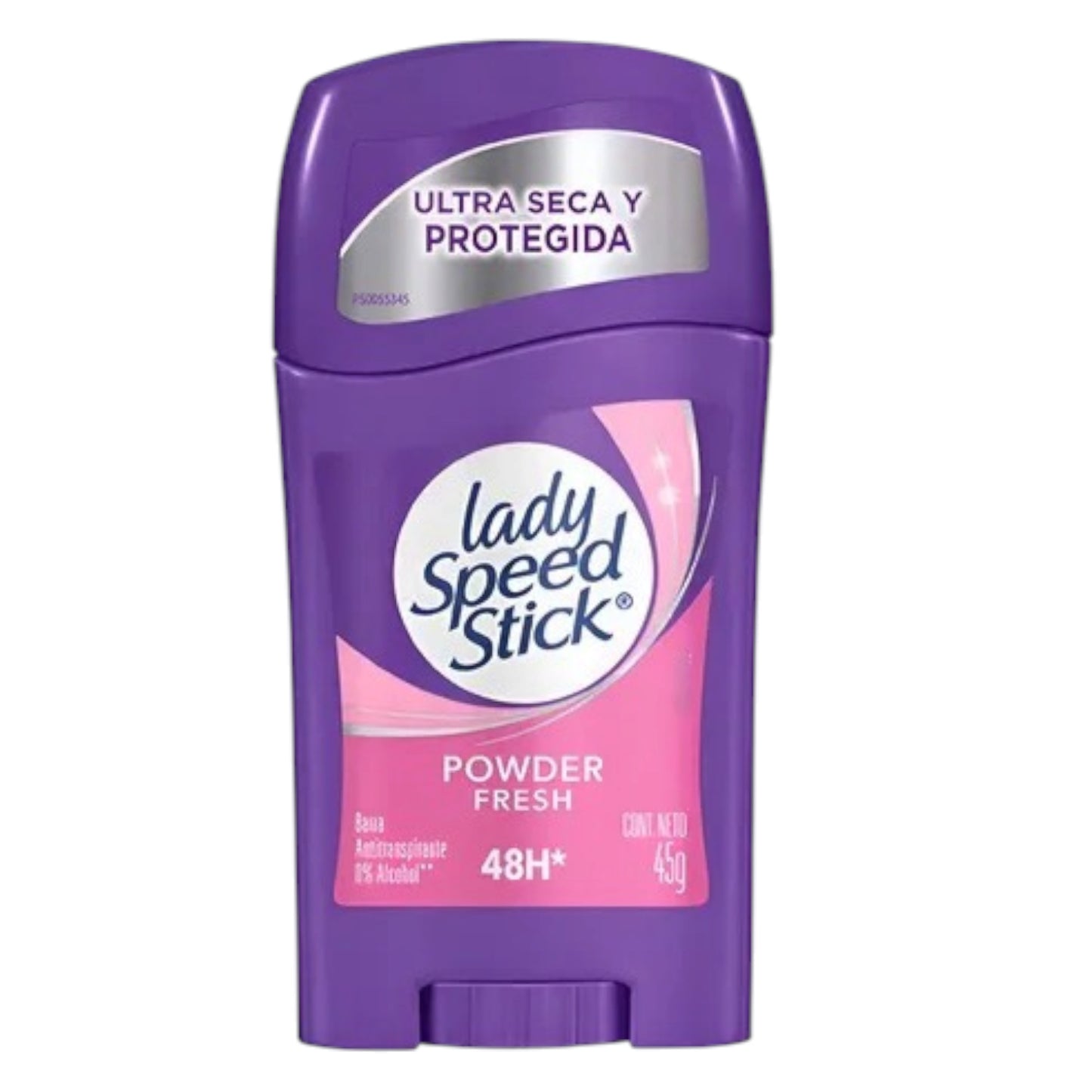 DESODORANTE MUJER LADY SPEED STICK BARRA POWDER FRESH 45G 0% ALCOHOL 48H