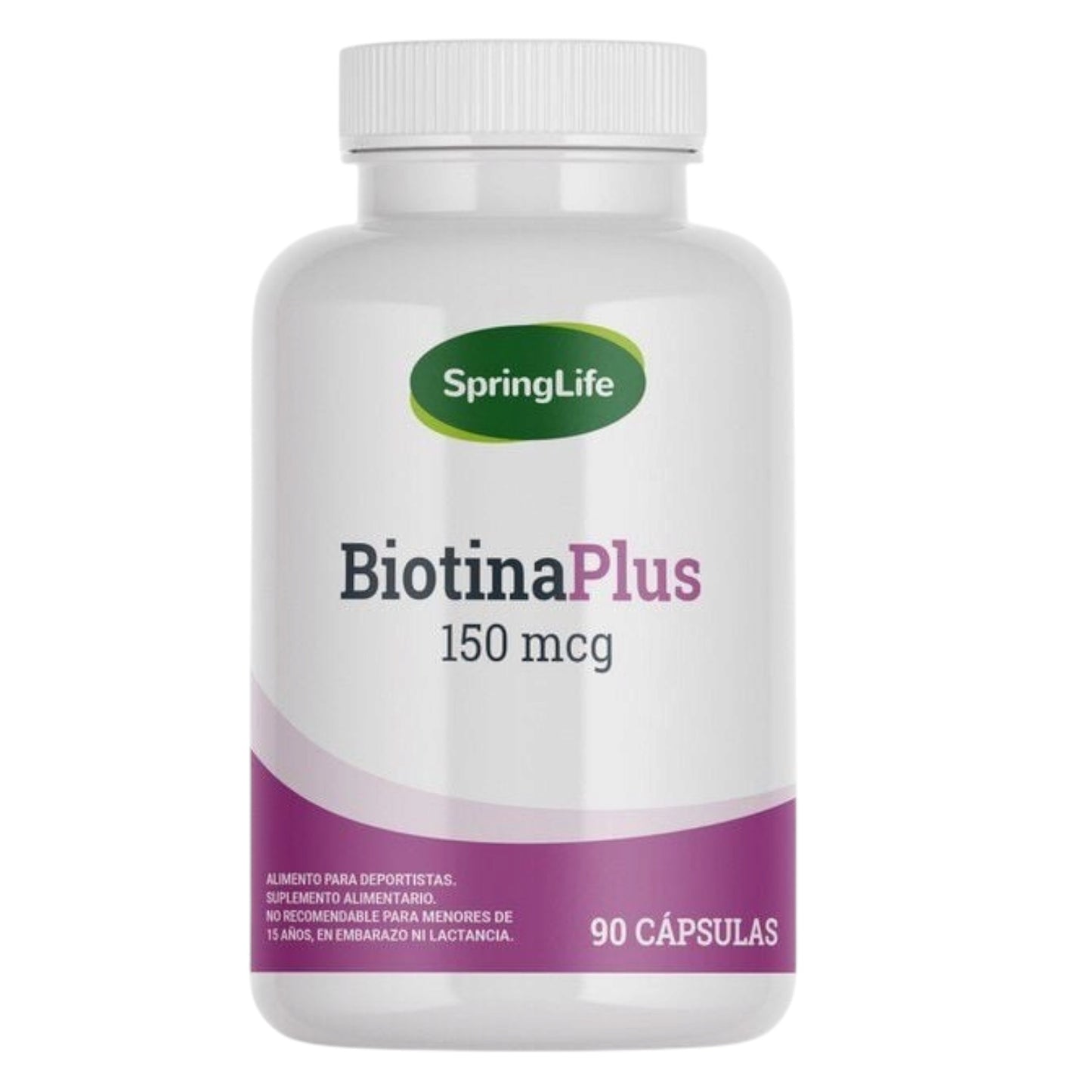 SPRINGLIFE BIOTINA PLUS 90 CAPSULAS