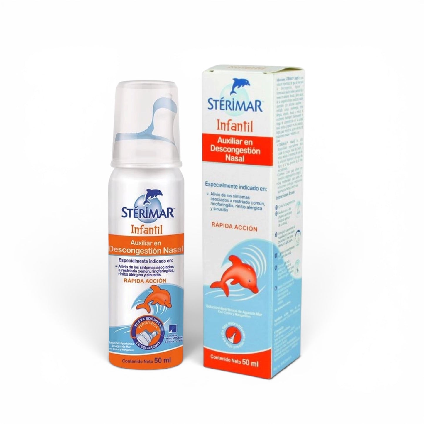 STERIMAR INFANTIL AGUA DE MAR HIPERTONICA SPRAY NASAL 50 ML