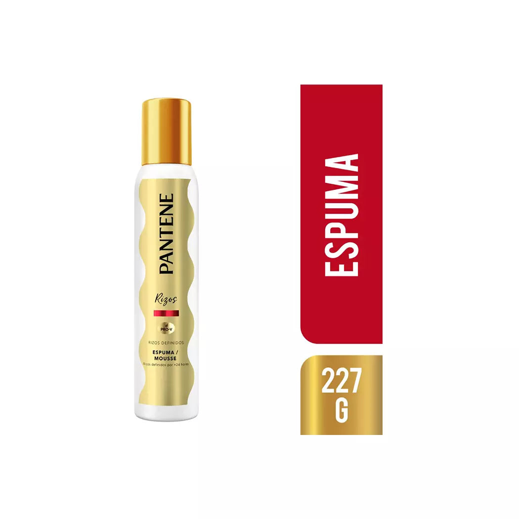 PANTENE RIZOS DEFINIDOS ESPUMA/MOUSSE 227 GRS