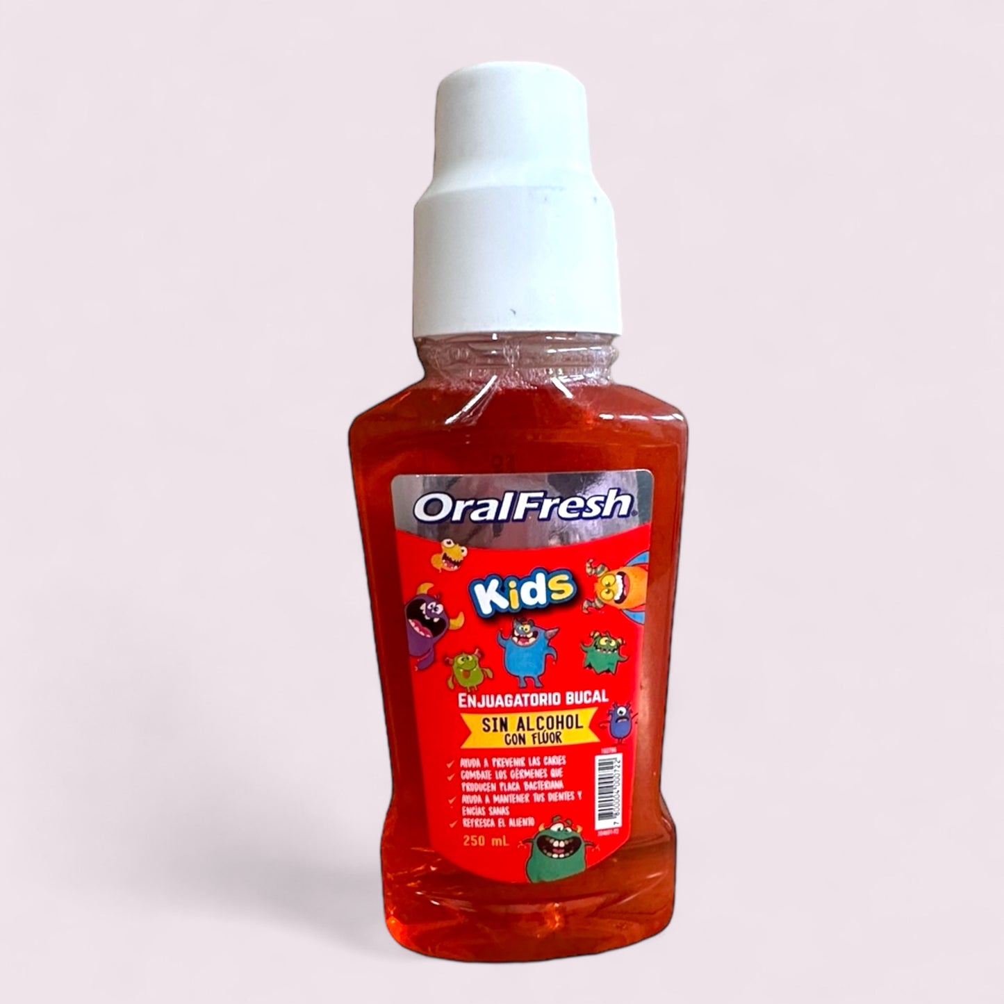 ENJUAGUE BUCAL INFANTIL - ORAL FRESH KIDS TUTTI FRUTTI 250ML