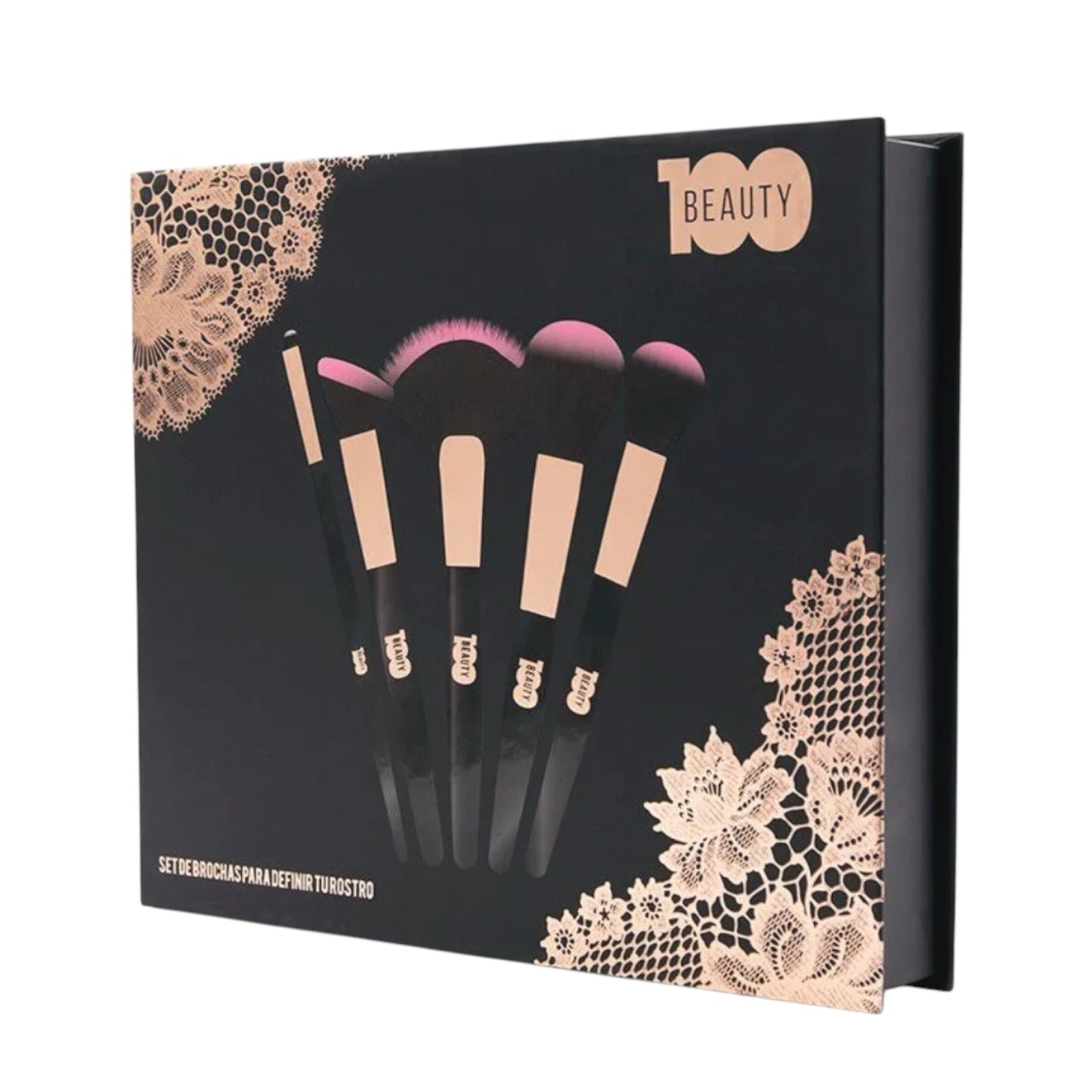 B100 SET DE BROCHAS TIPO LIBRO BEAUTY100 5U