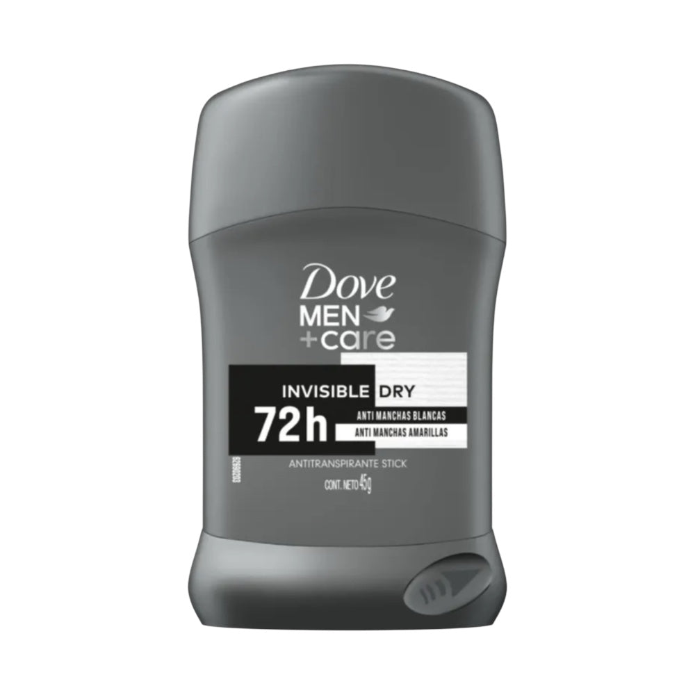 DESODORANTE HOMBRE DOVE MEN CARE INVISIBLE DRY STICK 72H 45GR