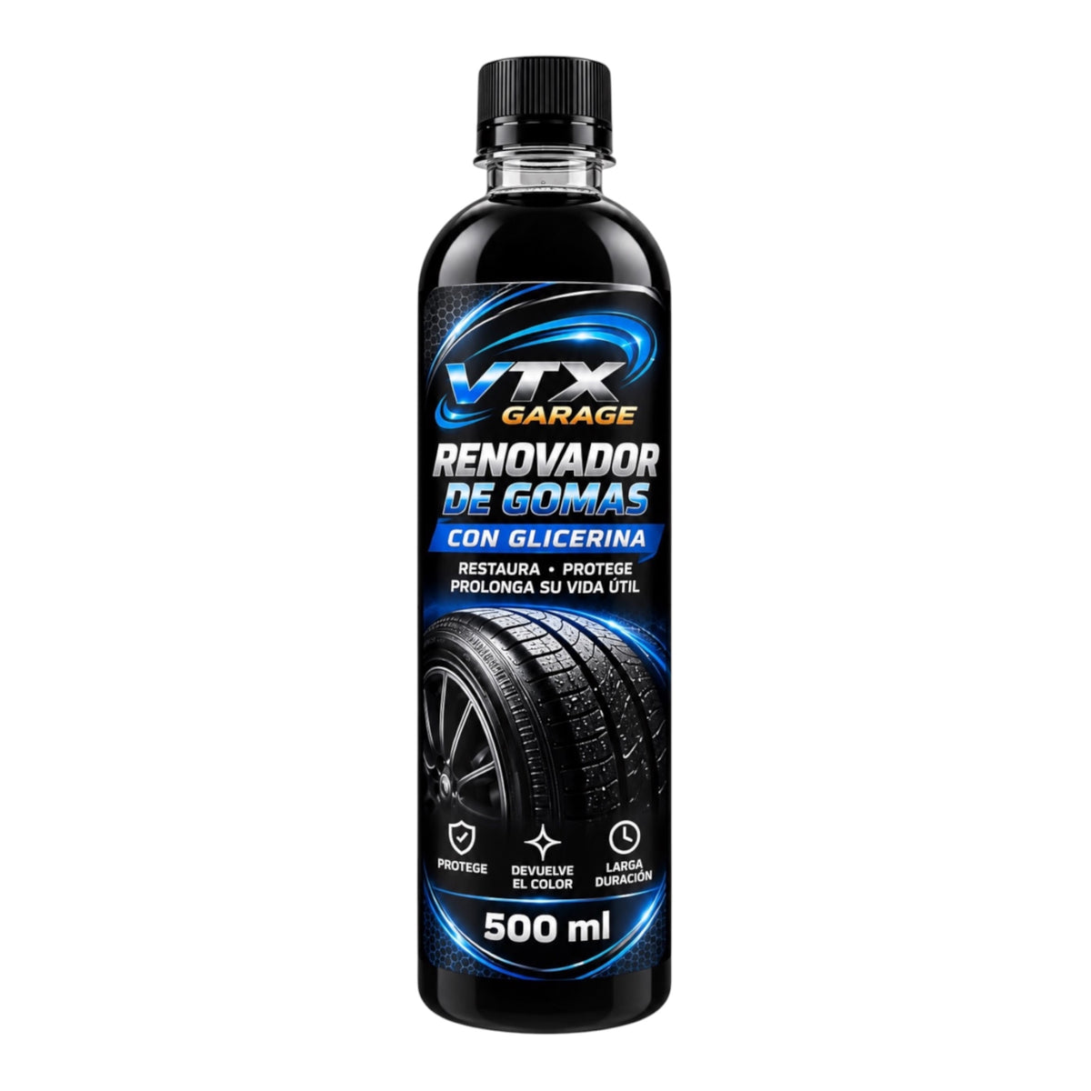 RENOVADOR NEUMATICOS CON GLICERINA VTX 500 ML