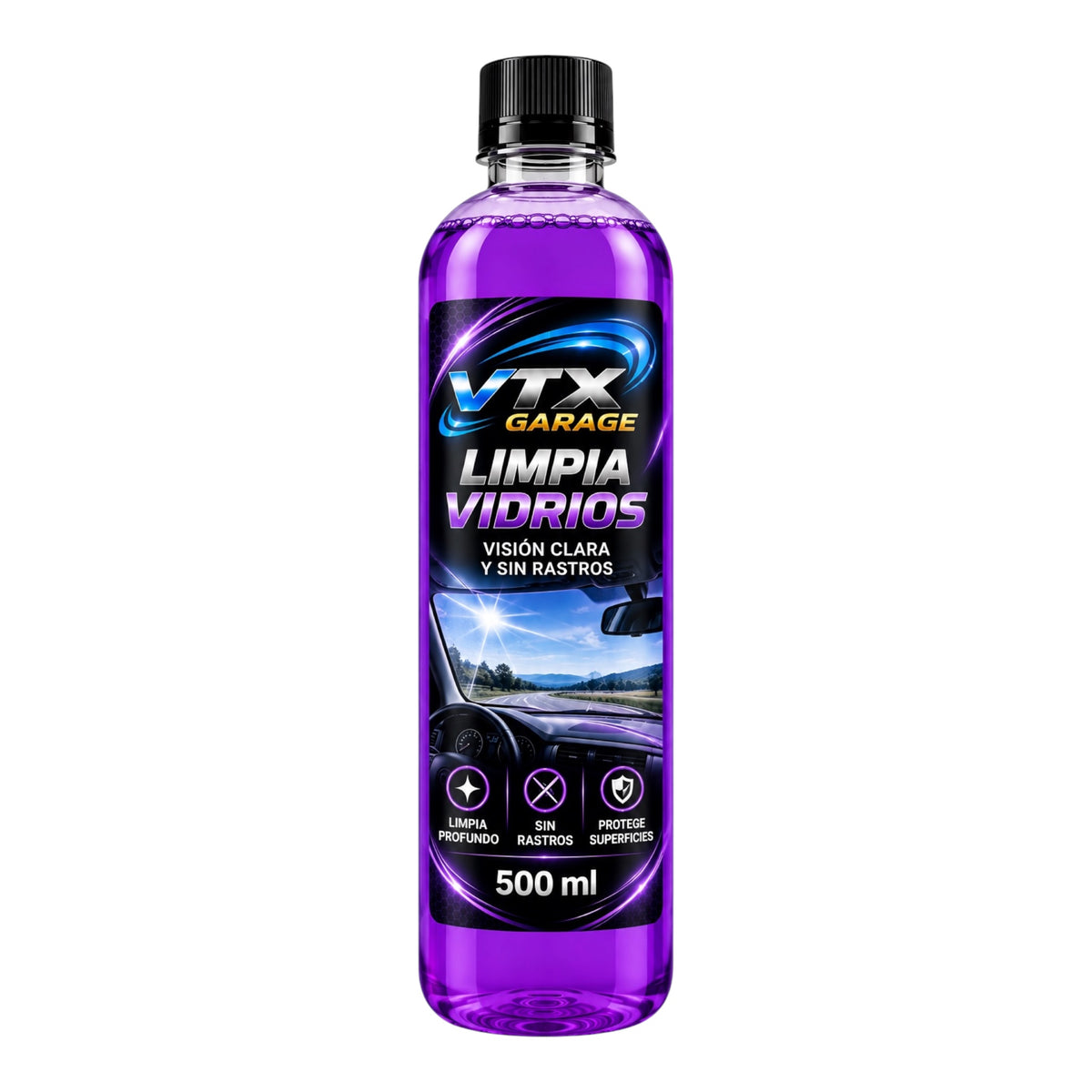 LIMPIA VIDRIOS VTX 500 ML