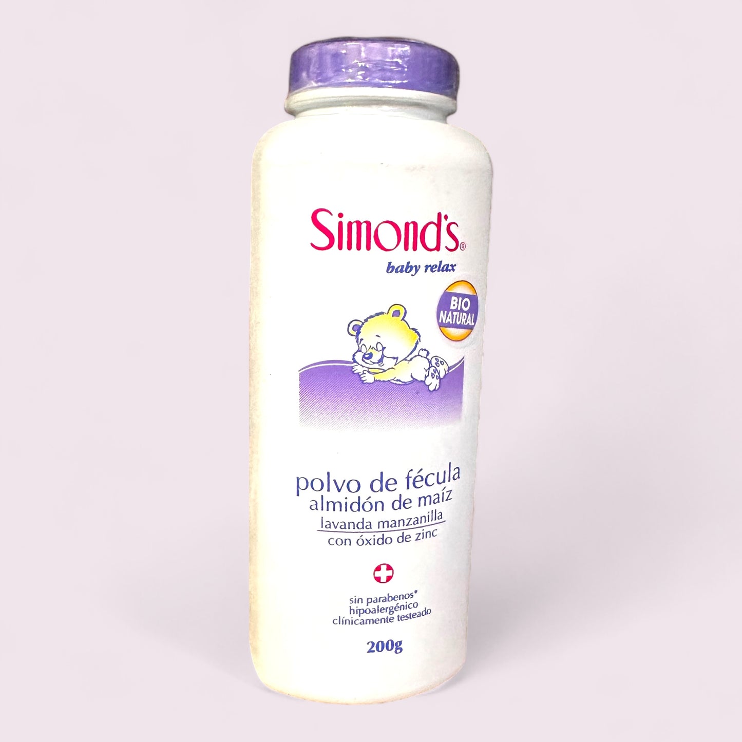 TALCO SIMOND´S  BABY RELAX TALCO VEGETAL LAVANDA MANZANILLA 200 GR