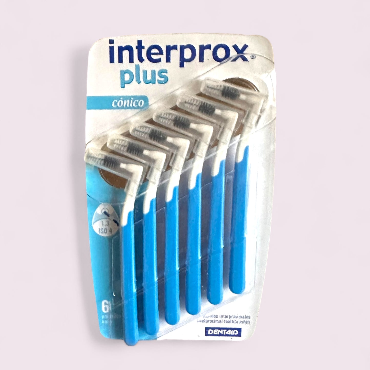 CEPILLO INTERPROXIMAL DENTAID INTERPROX PLUS CONICO x6