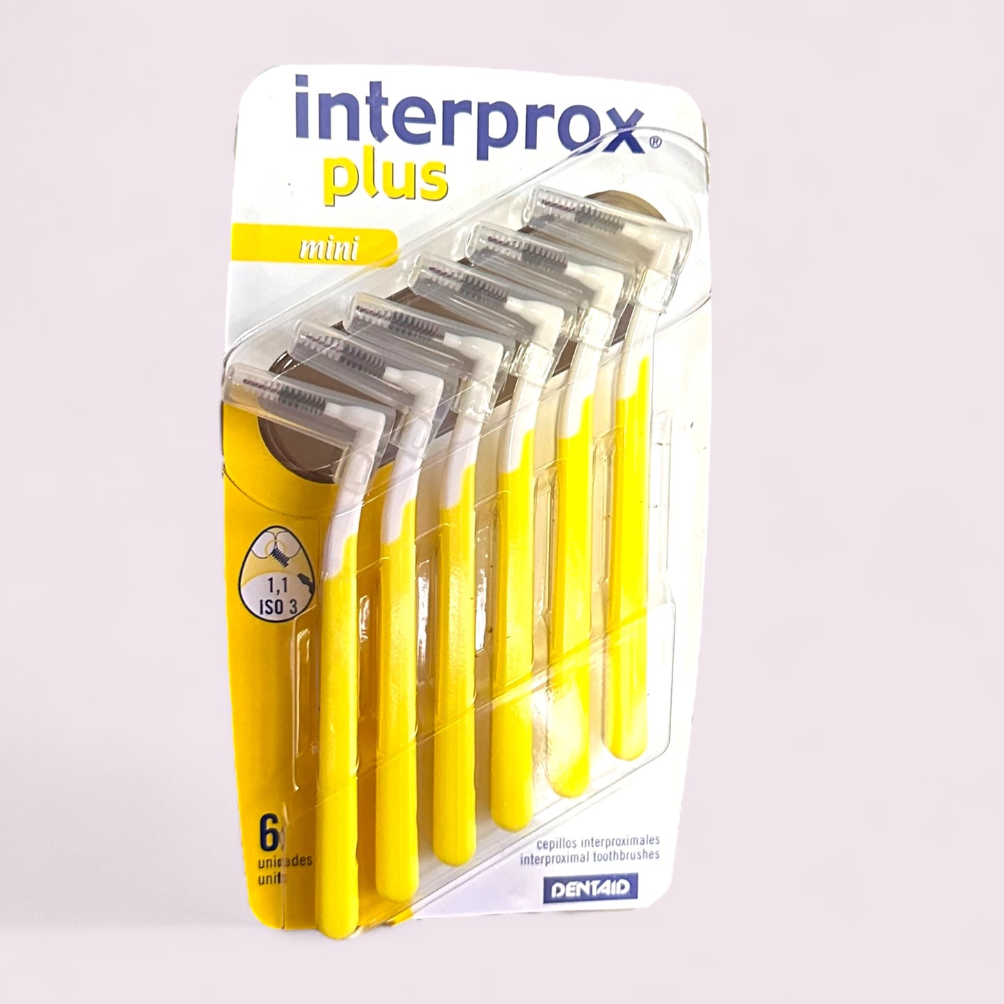 CEPILLO INTERPROXIMAL INTERPROX PLUS MINI x6