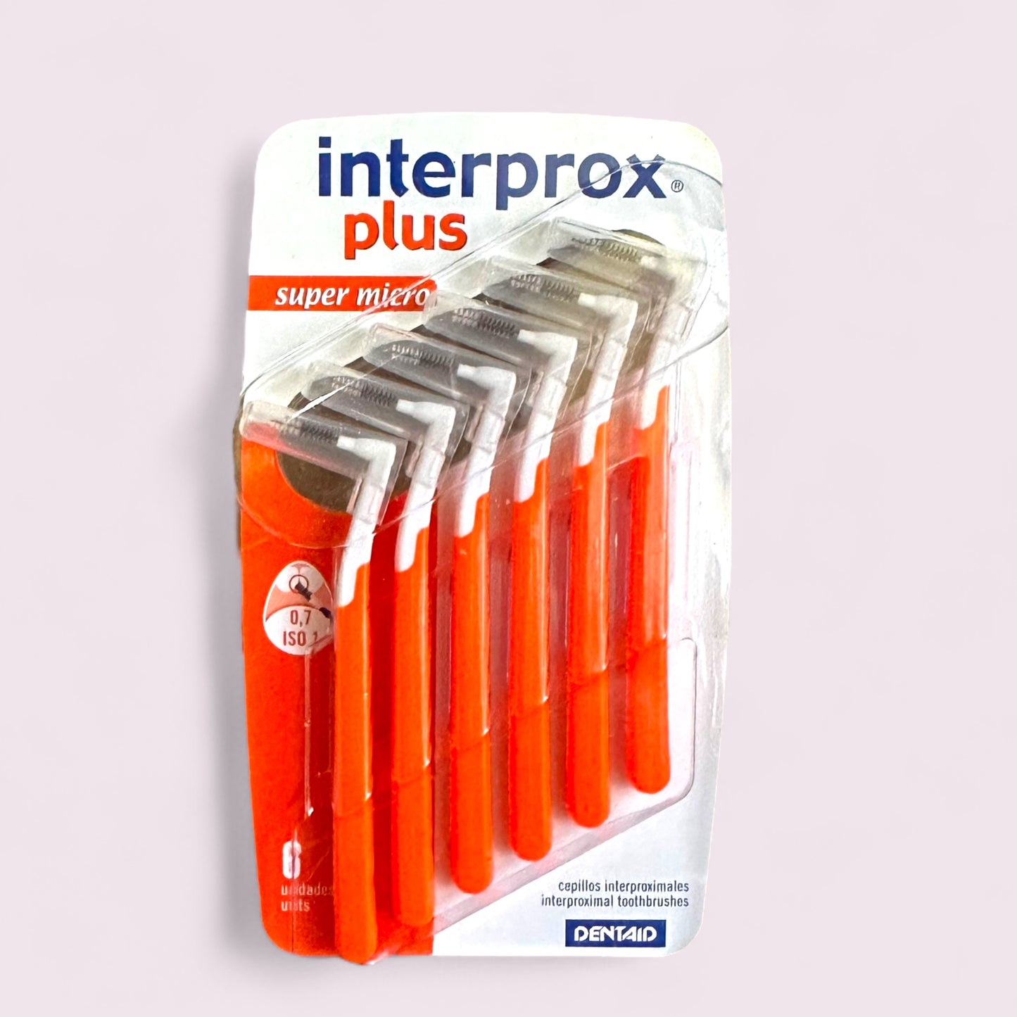 CEPILLO INTERPROXIMAL INTERPROX PLUS SUPER MICRO X 6