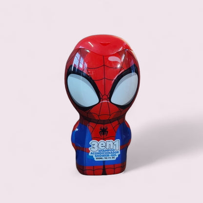 GELATTI KIDS SPIDER MAN 3 EN 1 SHAMPOO+ACONDICIONADOR+SHOWER GEL 300ML