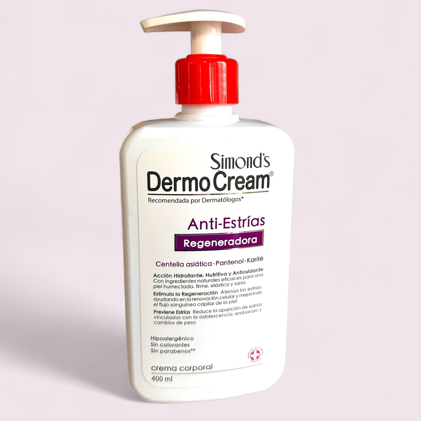 CREMA CORPORAL SIMONDS DERMOCREAM ANTI ESTRIAS REGENERADORA 400ML