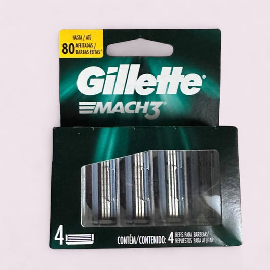 AFEITADO - GILLETTE MACH3 RUPUESTO X4