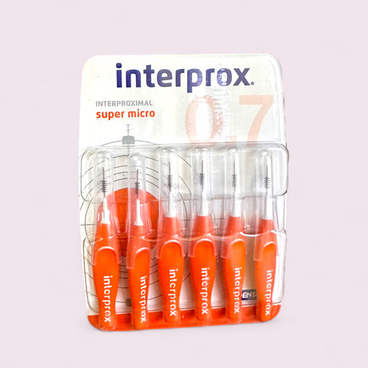 CEPILLO INTERPROXIMAL DENTAID INTERPROX SUPER MICRO X6