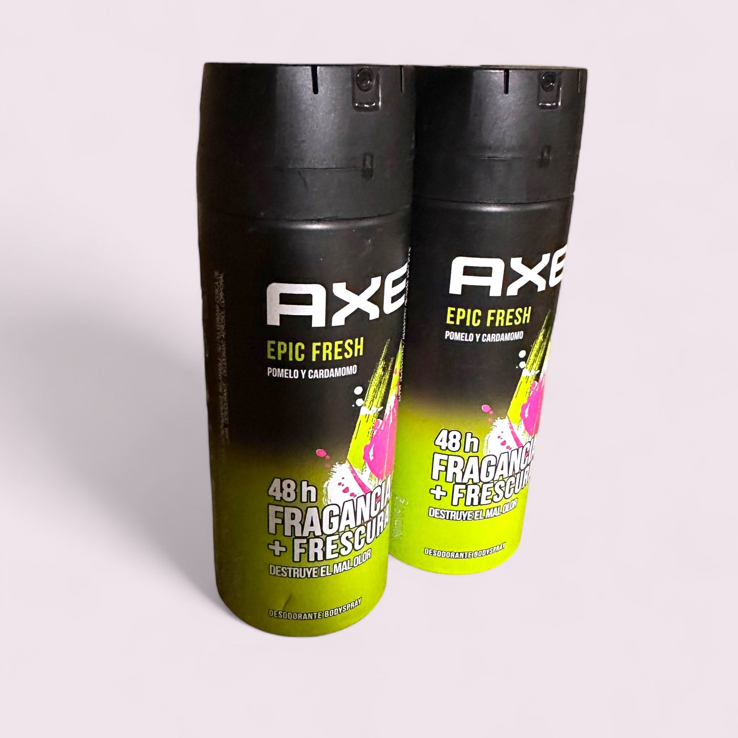 DESODORANTE HOMBRE AXE PACK 2 UNID. BODY SPRAY EPIC FRESCH 150ML 48H