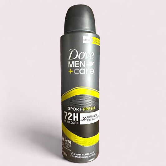 DESODORANTE HOMBRE DOVE MEN+CARE SPRAY ANTITRANSPIRANTE SPORTS ACTIVE+FRESH 72H.150ML