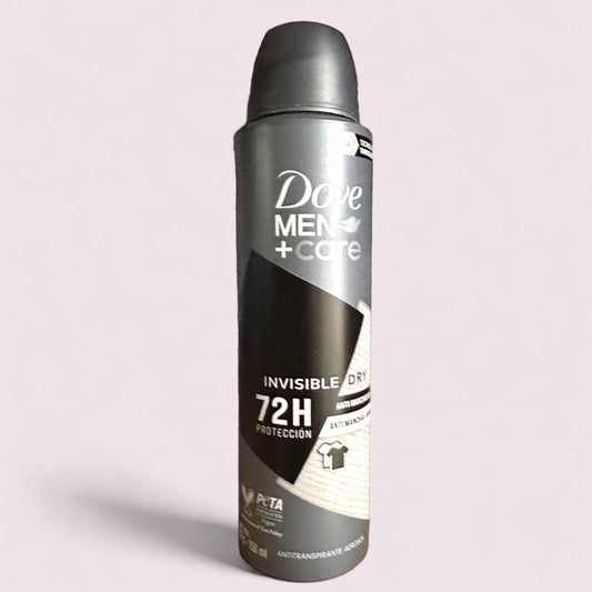 DESODORANTE HOMBRE DOVE MEN CARE INVISIBLE DRY DES.SPRAY 72H ANTITRANSPIRANTE S/ALCOHOL 150ML