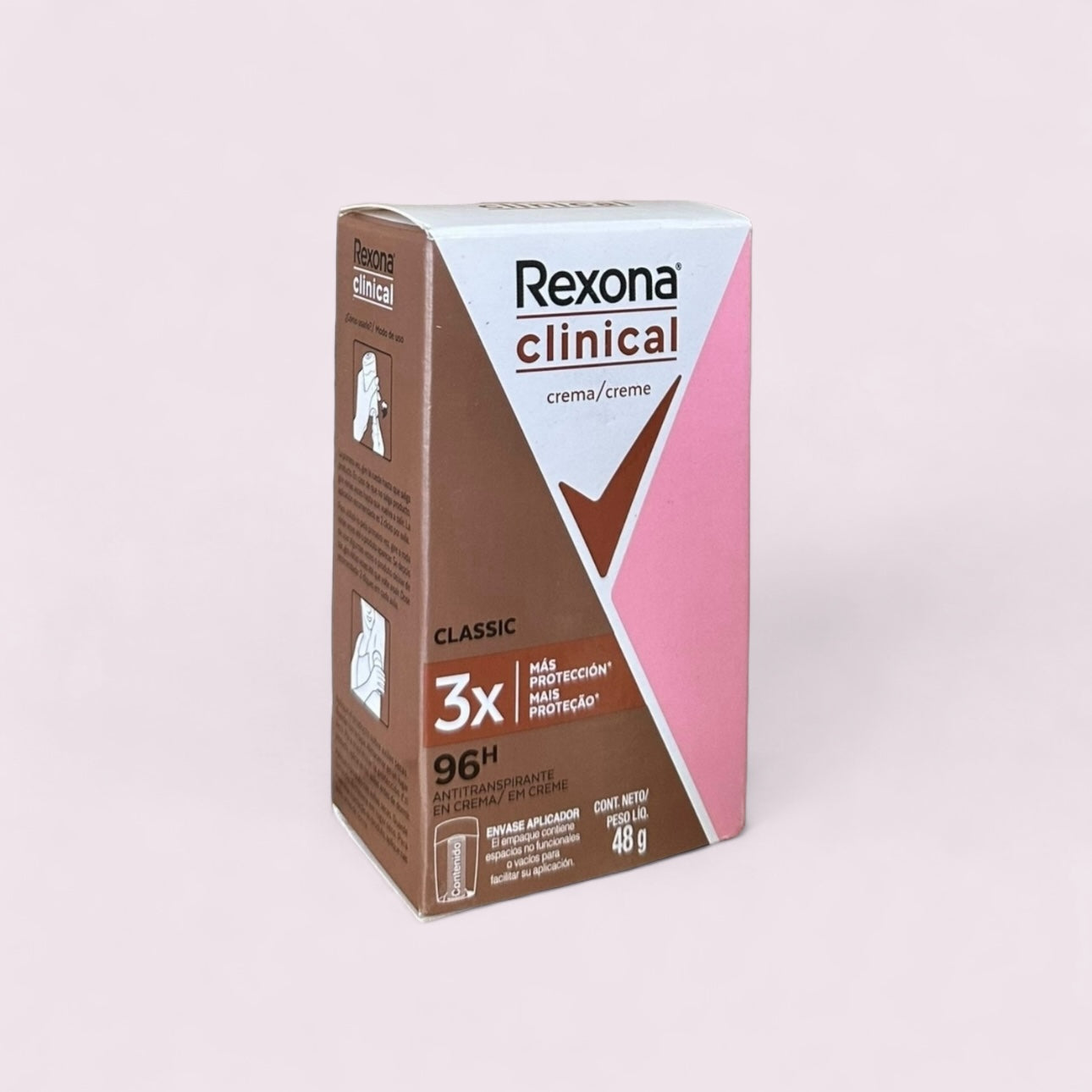 DESODORANTE MUJER REXONA CLINICAL WOMEN ANTITRANSPIRANTE EN CREMA 48GR.