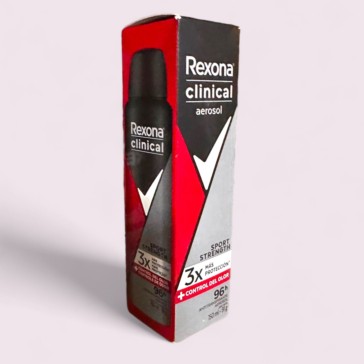 DESODORANTE HOMBRE REXONA MEN CLINICAL DES. ANTITRANSPIRANTE 96H 3XMAS PROT SPORT SP 150ML