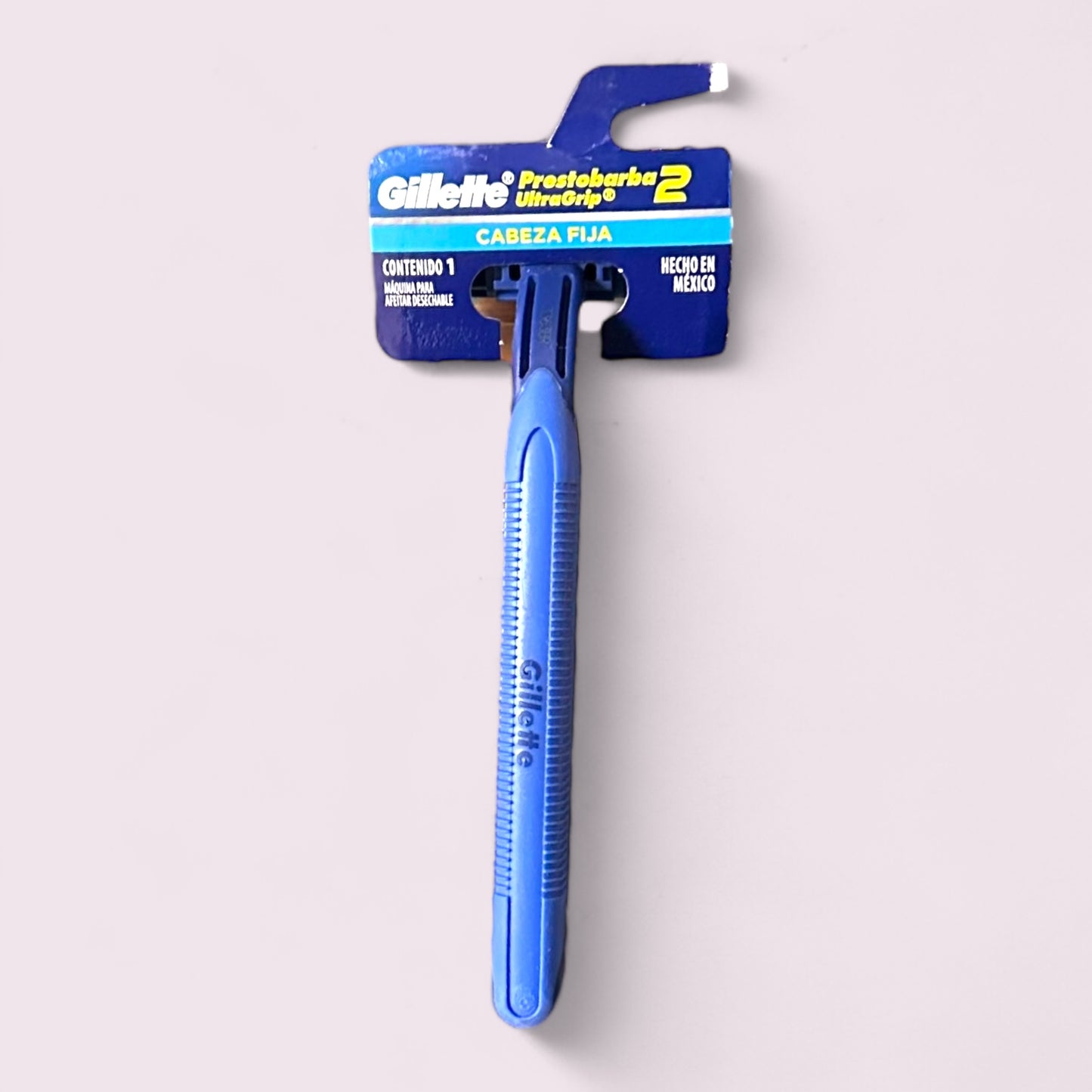 AFEITADO - GILLETTE PRESTOBARBA ULTRAGRIP 2 MAQUINA AFEITAR DESESECHABLE X1