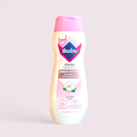 JABON INTIMO NOSOTRAS DE USO DIARIO SENSITI-V 200ML