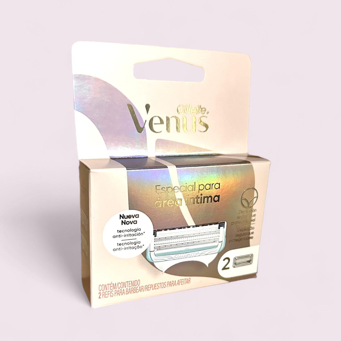 DEPILACION - GILLETTE VENUS REPUESTO PARA MAQUINA DE AFEITAR ESPECIAL PARA AREA INTIMA X2