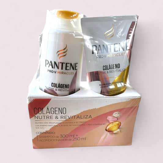 PANTENE COLAGENO SHAMPOO 300ML +ACO. 250ML