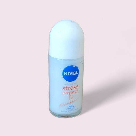 DESODORANTE MUJER NIVEA DES.ROLL ON ANTIPERSPIRANTE STRESS PROTECT MUJER 48HRS.50ML.