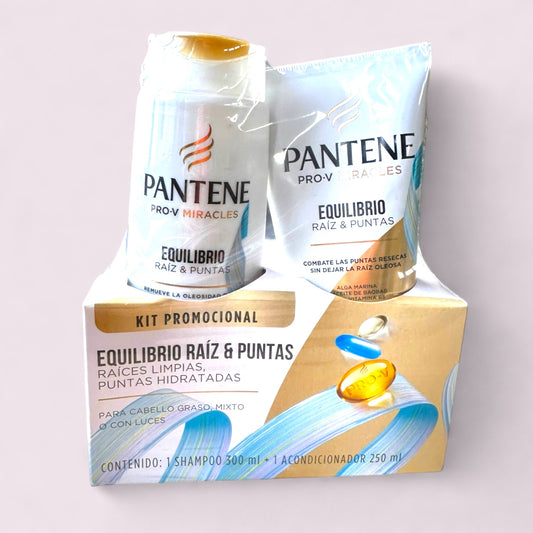 PANTENE EQUILIBRIO SHAMPOO 300ML + ACONDICIONADOR 250ML