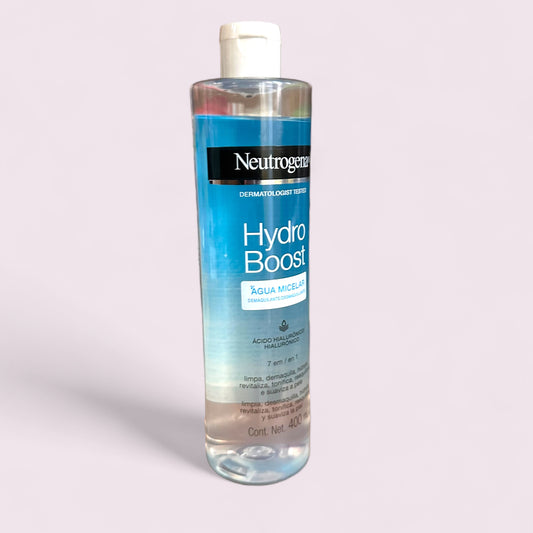 SKIN CARE - NEUTROGENA HYDRO BOOST AGUA MICELAR DESMAQUILLANTE 7 EN 1 ACIDO HIALURON.400ML