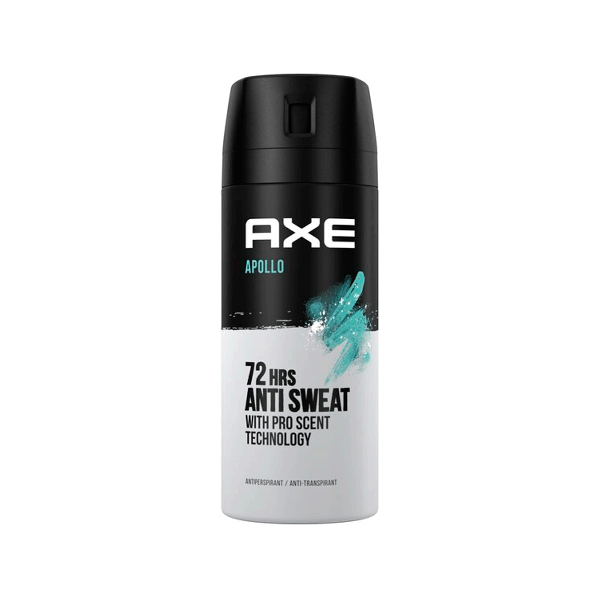 DESODORANTE HOMBRE AXE SPRAY ANTITRANSPIRANTE SECO APOLLO 150ML 72H.