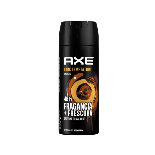 DESODORANTE HOMBRE AXE BODY SPRAY DARK TEMPTATION 150ML 48H.
