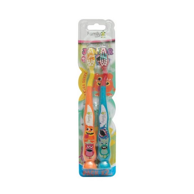 CEPILLO DENTAL INFANTIL FAMILY SET X2