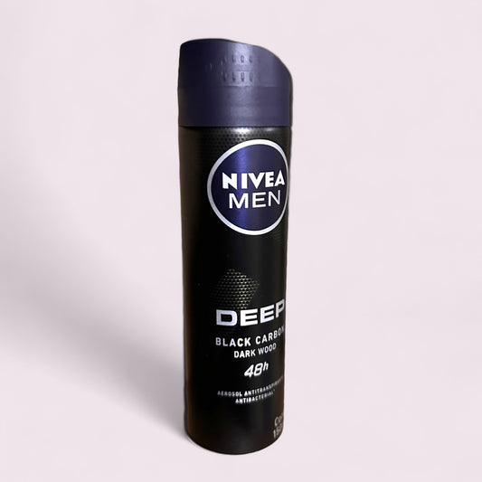 DESODORANTE HOMBRE NIVEA MEN DEEP DES. SPRAY A/P.DRY Y CLEAN FEEL 48HRS.150ML