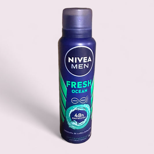 DESODORANTE HOMBRE NIVEA MEN DES. FRESH OCEAN SPRAY ANTITRANSPIRANTE 48H 150ML