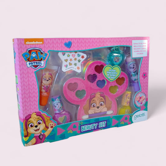 GELATTI PAW PATROL ESM.DE UÑAS 4ML X2+BALS.LAB.3,5G+COLLAR+SOM.OJOS+B.LABIAL+STI