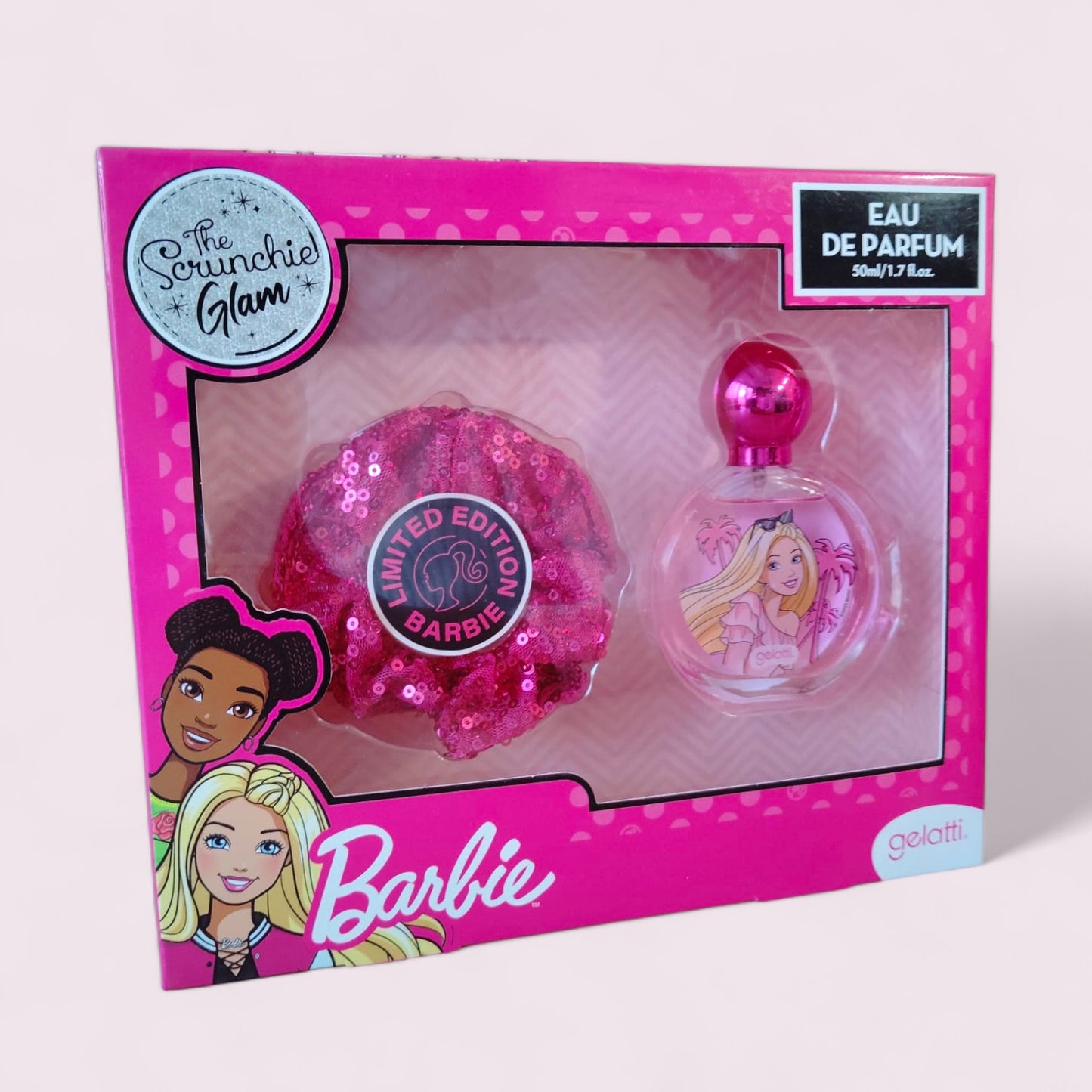 GELATTI BARBIE LIMITED EDITION EAU DE PARFUM 50ML+SCRUNCHIE