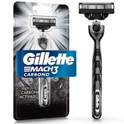 AFEITADO - GILLETTE MACH3 MAQUINA AFEITAR RECARGABLE + 1 REPUESTO