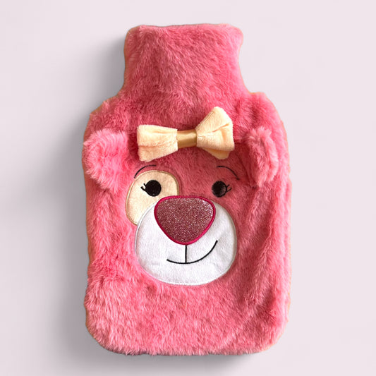 BIENESTAR SPRING WAY GUATERO PELUCHE DUENDE NIÑA CON FUNDA 2LITROS (ROSADO)