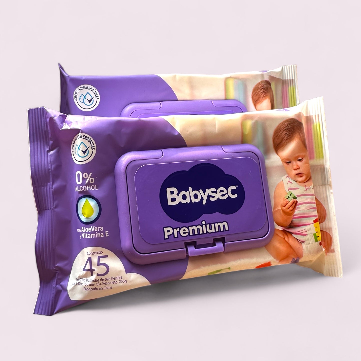 TOALLITAS HUMEDAS BABYSEC PREMIUM PACK X90 UNIDADES