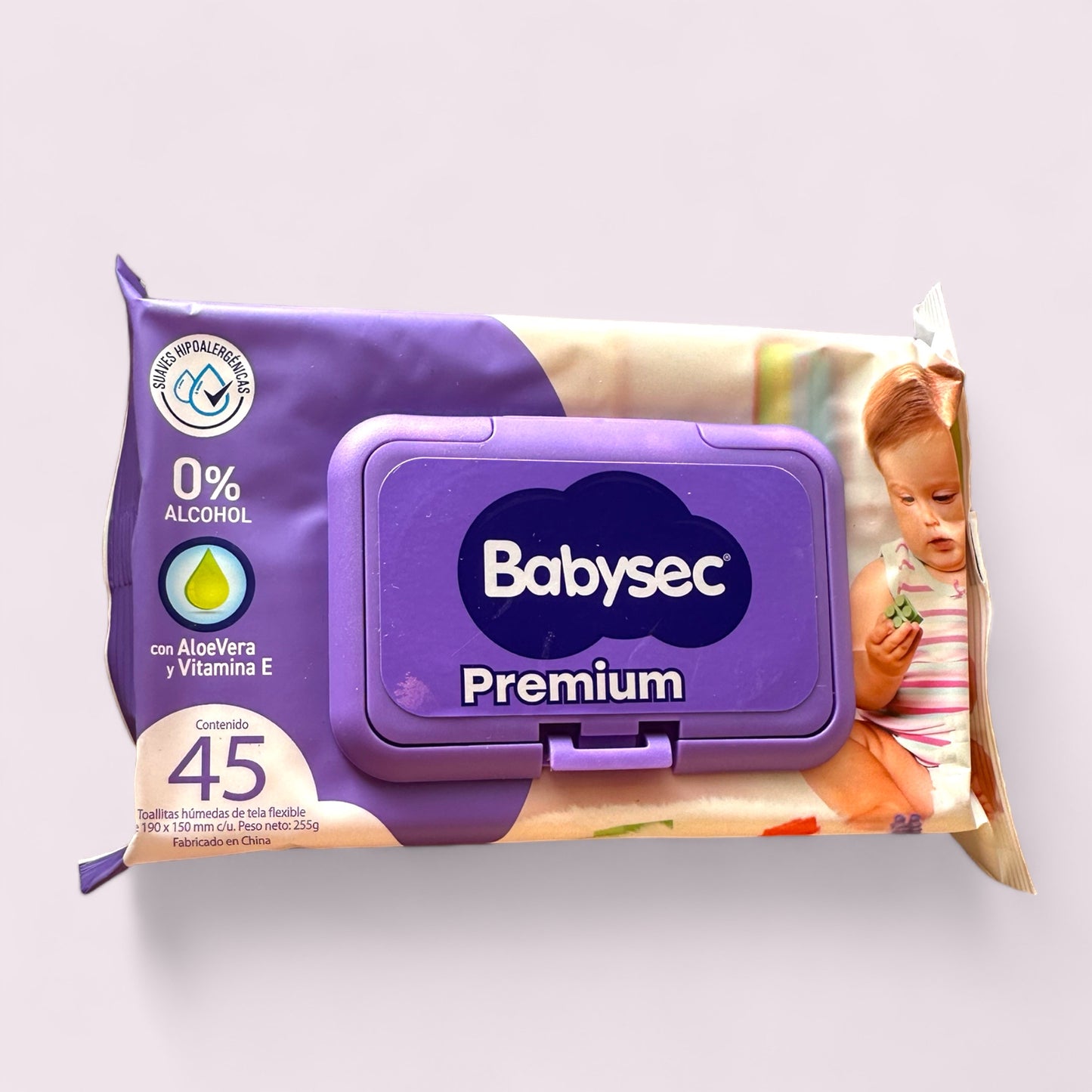 TOLLITAS HUMEDAS BABYSEC PREMIUM x45